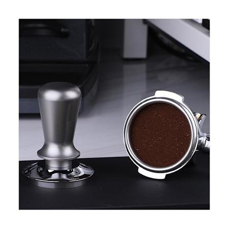 Kaffetamper med konstant tryck 53 mm espressofördelare i rostfritt stål