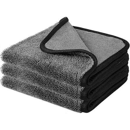 3-pack Shiny Bath XXL torkhanddukar, snabbtorkande handdukar 40x60cm, duschkabinsduk för att ta bort vatten i duschen och badrummet [db]