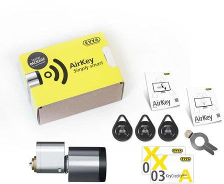 Evva Airkey 98300243 Dörrlås startpaket, Larm & säkerhet