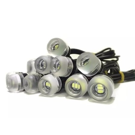 SMD DRL - päiväajovalot 9W, 12V, 2-Pack (DRL109)
