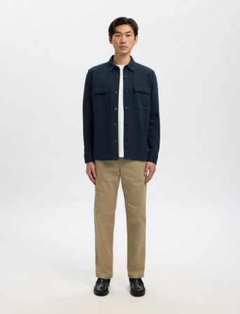 Selected Slhjackie Sweat Jacket Noos - Navy - S