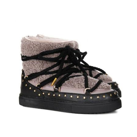 Inuikii, śniegowce Curly Sneakers Brązowy, Kobieta, Rozmiar: 38 EU