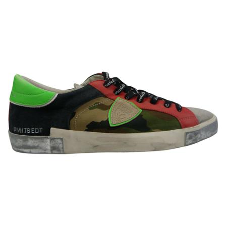 Philippe Model, Sneakers Groen, Heren, Maat:41 EU,multicolor