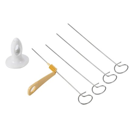 4-pak grillpinde/ friturepinde friture grill spiral kartoffel