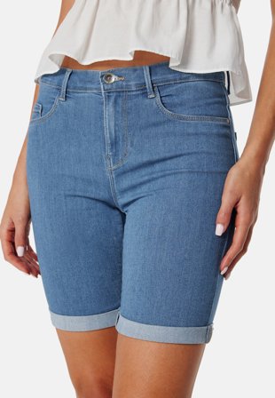 ONLY Onlrain Life Mid Denim Shorts Klær