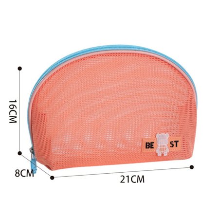 Mesh Bag Meikkilaukku ORANSSI