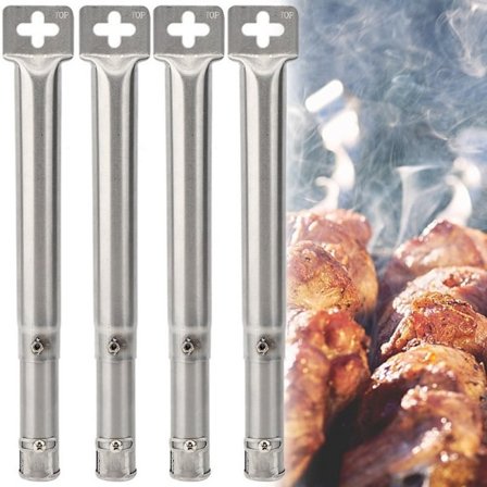4 kpl Universaali Säädettävä Ruostumaton Teräs Bbq Kaasugrilli Vaihto Suora Putki Putki Poltin db