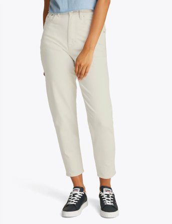 Tommy Jeans Mom Jean Uh Tpr Bi4191 - White - 32 x 30