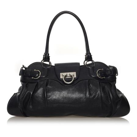 Salvatore Ferragamo Pre-owned, Marissa Handbag Zwart, Dames, Maat:ONE Size