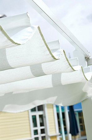 Jotex - Tak 300x400 Cm Polyester Vit Skanör - Köp Parasoller & pergola hos Jotex