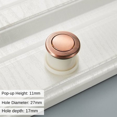 Dold dörrknopp Dörrknappar 6 6