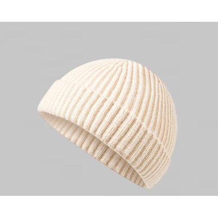 Beigefarvet Hat Baseball Cap Trawler Hat Watch Cap Cuffed Skull H