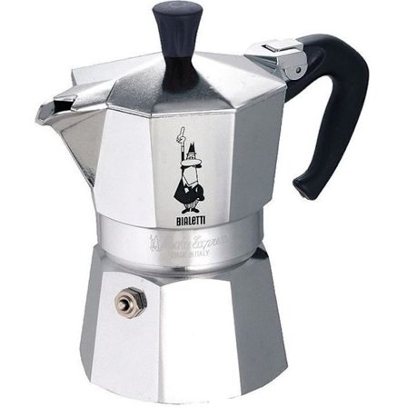 Italiensk kaffebryggare Bialetti - Moka Express - Aluminium - 3 koppar