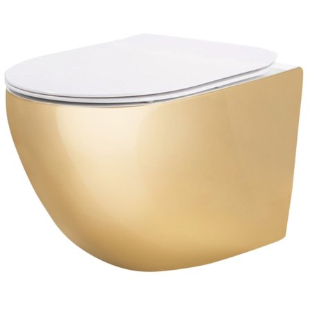 TOILETSKÅL REA REA-C6808 GOLD