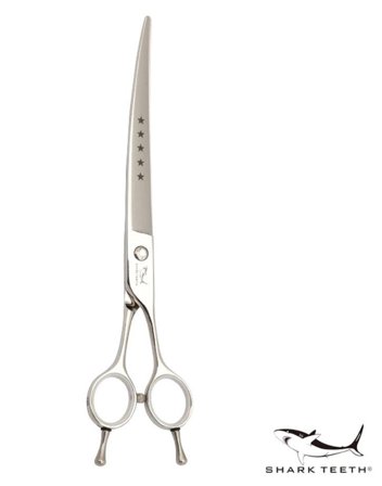 Shark Teeth 5-Stjerners Buet Saks - 19cm