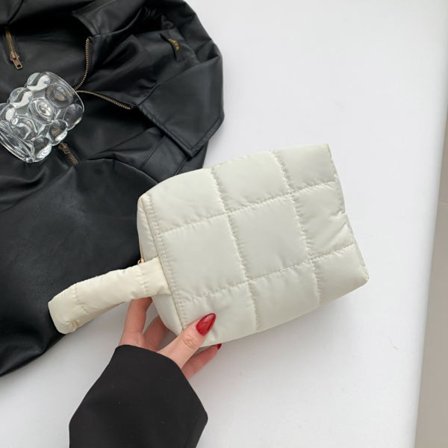 Tygväska Handväska VIT