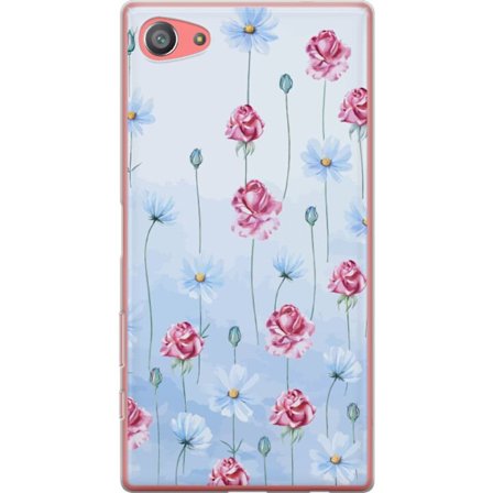 Yhteensopiva Puhelinkuori Sony Xperia Z5 Compact Petal Reverie Sky Blue