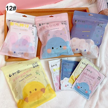 10 Count/1pack Uppvärmningsstickor Hållbara värmeklistermärken för att hålla händer och fötter varma Paste Pad Söt bärbar värmare varm