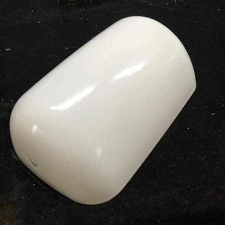 Pankkiirin lampun varjostimen vaihto - Monivärinen lasi, valkoinen pöytälamppu (yksi)