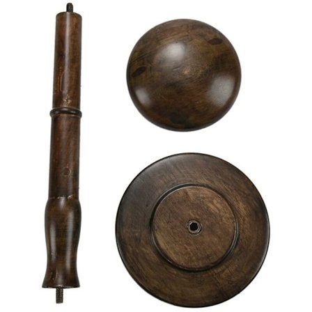 Vintage Hatteholder i Tre - Parykkholder - Utstillingsstativ