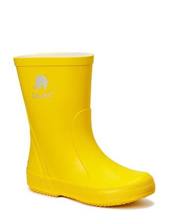 Basic Wellies -Solid Shoes Rubberboots High Rubberboots Unlined Rubberboots Gul CeLaVi