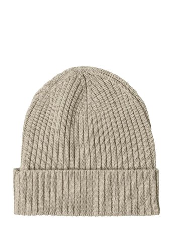 FUB Rib Beanie - Beige - 80/90