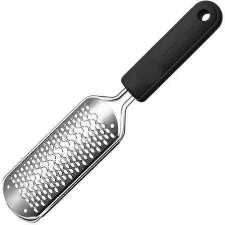 Fotfil for å fjerne hard hud, hælskrape, skrubb, rasp, rivjern, profesjonelt pedikyrverktøy, for død, ru hud, tørre, sprukne føtter