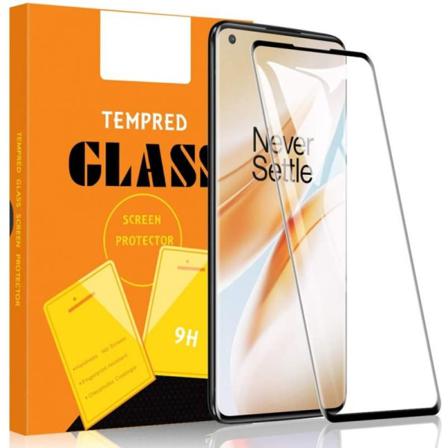 Oneplus 8 Pro Fullframe 3d 0.26mm 9h Härdat Glas Transparent