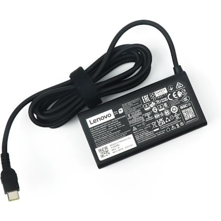 2025 Seneste Model Laptop Oplader 65W Watt USB Type C(USB-C) AC Strømadapter - ThinkPad X1 Carbon Gen 11, E16, ADLX65YDC3E Sort