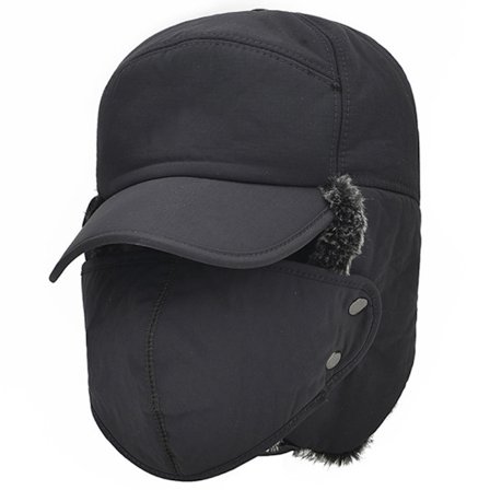 3 in 1 kokokasvojen korvaläpät talvihattu ulkoiluun hiihtoon