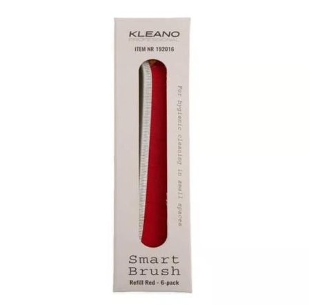 KLEANO Refill Detaljborste Smart Brush röd 6/fp - Lyreco - Städ och hygien - Borstar och levanger - Fogborstar