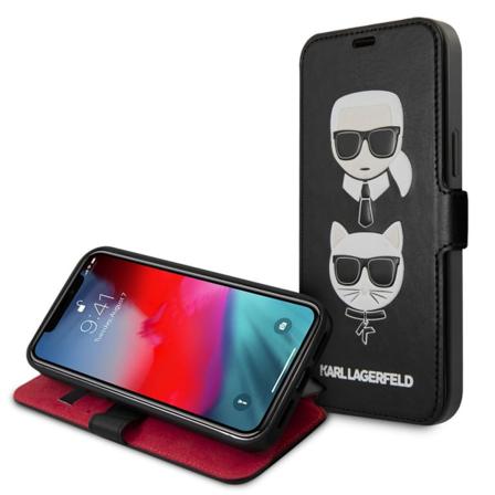 Karl Lagerfeld Iphone 12 Mini Plånboksfodral Svart