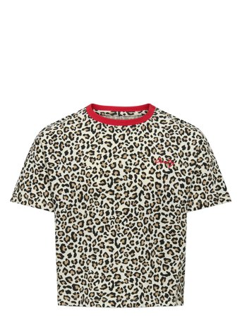 Koganna Life Ss Leo Top Cs Jrs Patterned Kids Only