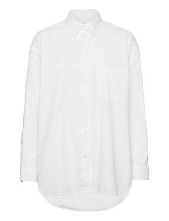 Luana Shirt 13072 Långärmad Skjorta Vit Samsøe Samsøe