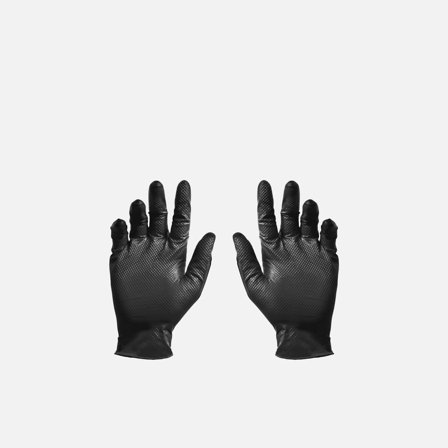 Spectrum Nitrile MaxGrip Black Gloves