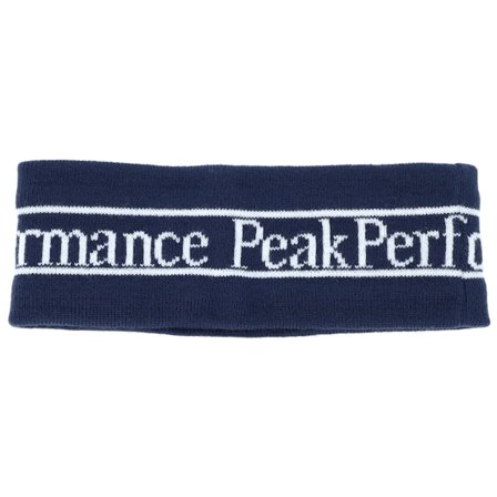 Peak Performance - Pow Blue Shadow/Offwhite Headband Headband Blue Beanie - @ Hatstore