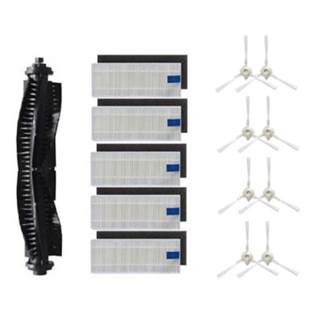 Hovedbørste Sidebørste Filter for Tefal Rowenta X-Plorer Serie 75 RG7687 RR7687WH Støvsuger Tilbehør