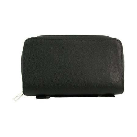 Louis Vuitton Vintage, Pre-owned Portefeuille zippy Zwart, Heren, Maat:ONE Size,leer