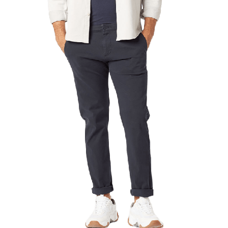 Dockers Smart 360 flex chino taper Byxor Herr Blå 36"/34"