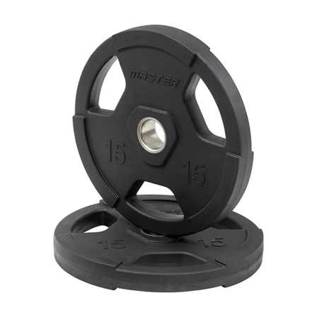 Master Fitness Gummibelagt Vektskive 50 mm 1,25–20 kg