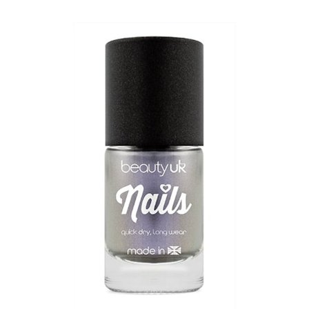 Beauty UK Chrome Nail Polish - Silver