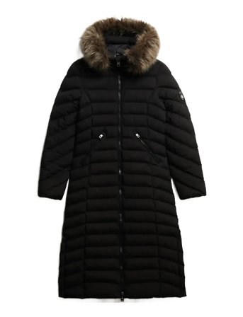 Superdry | Fuji Faux Fur Hooded Longline | S