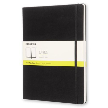 Moleskine Classic Hard Cover Notebook XL Musta Ruled