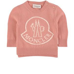 Kids - Moncler Maglia Giroco Branded Sweater Coral 2-3 Years - Jumpers and knitwear - 2-3 years - Pink