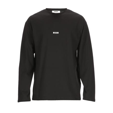 Msgm, T-shirt Zwart, Heren, Maat:S