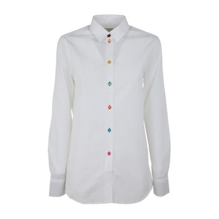 Paul Smith, Shirts Biały, Kobieta, Rozmiar: S