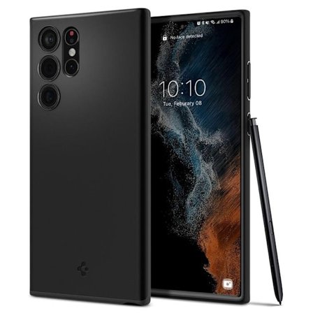 Spigen Thin Fit Skal Galaxy S22 Ultra - Svart