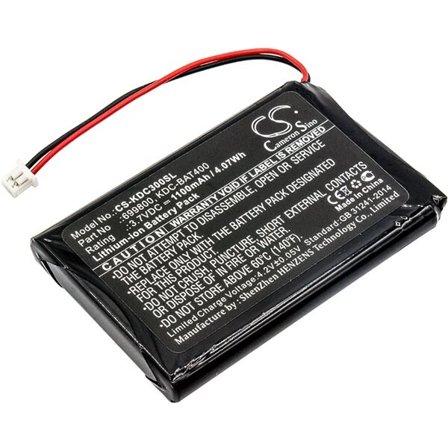 Batteri till Streckkodsläsare för KOAMTAC KDC30, KDC350, KDC400 m.fl.