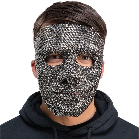 Statymask med Strass