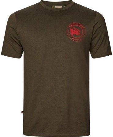 Härkila M's Game Short-Sleeved T-Shirt Willow Green Moose